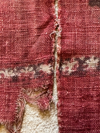 Indian trade cloth, Gujarat. 17th or 18th century. block-printed and painted, traded to Indonesia. Size; 268x236cm. www.tinatabone.com                