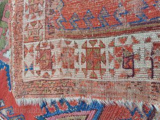 Old konya carpet size 256x120                            