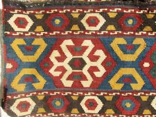 If you are looking for colorful, antique, complete large mafrash don't miss out this very lovely piece. Absolutely colorful, perfect condition and all colors are natural, price is very reasonable.   