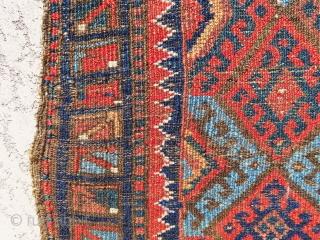 Extremely Gorgeous Jeff kurd bag face with great border design. Perfect original condition. Size is 1'-10"x1'-11".                 