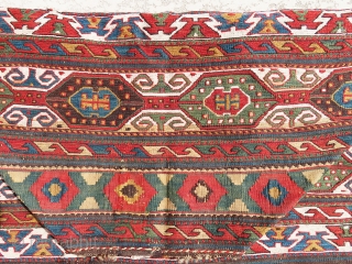 Another great and gorgeous antique Shahsavan complete mafrash in two different weave techniques, (killim and sumac) wonderful piece of art, great design and outstanding colors, all colors are natural. great condtion with  ...