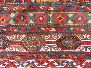 Another great and gorgeous antique Shahsavan complete mafrash in two different weave techniques, (killim and sumac) wonderful piece of art, great design and outstanding colors, all colors are natural. great condtion with  ...