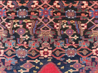 Gorgeous, lovely,  huge antique Bidjar rug in absolutely awesome design and outstanding color combinations. It is a very old rug most probably from 1880 or even before. It is an absolutely  ...