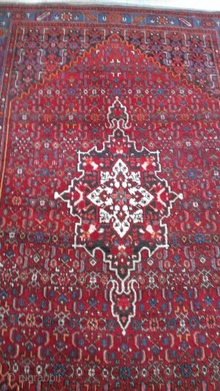 Semi antique Persian Bidjar carpet. 
220 X 127 Cm.                        