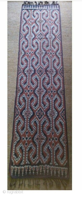 Indonesian ikat size: 180*44cm                             