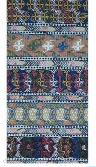 Swedish kilim, size: 114*46 cm, wall hanging.                          