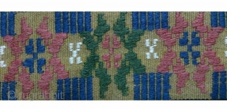 Swedish kilim, size: 114*46 cm, wall hanging.                          