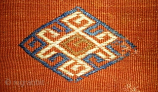 Antique Anatolian kilim Fragment, no: 114, size: 92*50cm, wool on wool.                      