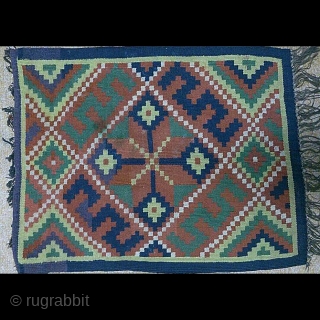 Swedish röllakan kilim, size: 52*42cm                            