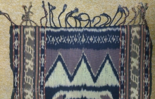 traditional Ikat cotton, indonesia , no: 169, size: 185*45cm, 20th century.                      