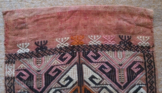 Antique Anatolian Juval(Jual), no: 150, size: 96*49cm, wool and cotton.                       