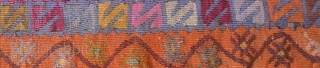 Anatolian Kilim, no: 138, size: 95*51cm, 20th century, wool and cotton.                      