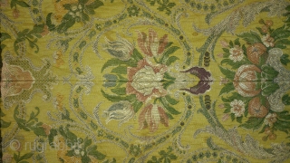 Antique Textile, no: 155, size: 77*40cm, 19th century, silk and metal.                      