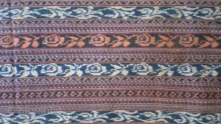 Antique traditional Ikat cotton, indonesia , no: 179, size: 274*72cm.                       