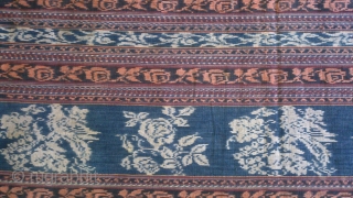 Antique traditional Ikat cotton, indonesia , no: 179, size: 274*72cm.                       