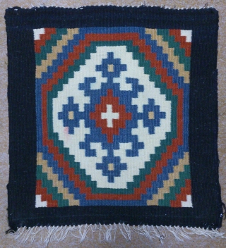 Antique Swedish kilim, no: 253, size: 47*45cm.                          