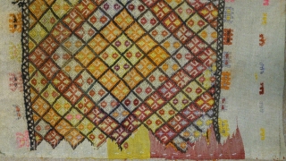 Antique Anatolian Juval(Jual), no: 125, size: 79*53cm, wool and wool.                       