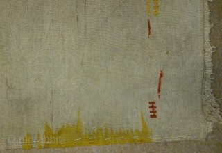 Antique Anatolian Juval(Jual), no: 125, size: 79*53cm, wool and wool.                       
