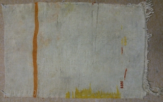 Antique Anatolian Juval(Jual), no: 125, size: 79*53cm, wool and wool.                       