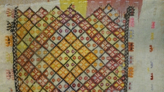 Antique Anatolian Juval(Jual), no: 125, size: 79*53cm, wool and wool.                       