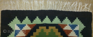 Antique Swedish Kilim, no: 230, size: 64*60cm, wool on cotton, all natural colors.                    