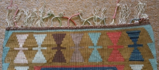 Anatolian Kilim, no: 148, size: 44*59cm, silk on silk..                        