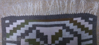 Antique Swedish Kilim, no: 262, size: 90*48cm, wool on cotton, all natural colors.                    