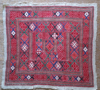 Persian embroidery wool on wool and 3 pieces, no: 184, size: 60*65cm.                     