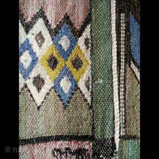 swedish kilim, signed by MMF (Märta Måås-Fjetterström ), size: 56*26 cm                       