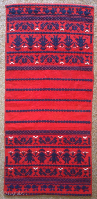 Antique Norwegian or Swedish Apron, no: 178, size: 81*38cm, lovely design.                      