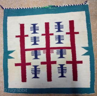 Navajo kilim, no: 361, size: 54*54cm.                           