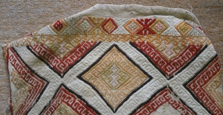 Antique Anatolian kilim Juval(Jual), no: 153, size: 86*49cm, wool and cotton on cotton.                    