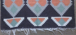 Antique Swedish Kilim, no: 273, size: 168*79cm, wool on cotton.                       