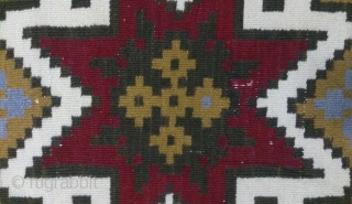 Antique Swedish Kilim, no: 250, size: 118*48cm, Has a signature.                       