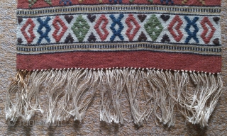 Antique Swedish Kilim, no: 311, size: 82*36cm.                          