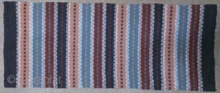 Antique Swedish Kilim, no: 276, size: 112*47cm.                          