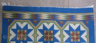 Antique Swedish Kilim, no: 275, size: 115*73cm.                          