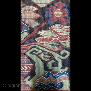 Norwegian kilim, size: 51*59cm, This is a museum piece                        