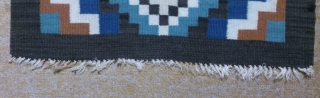 Antique Swedish Kilim, no: 340, size: 48*49cm.                          