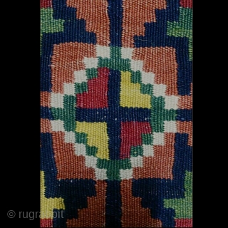 Swedish röllakan pillow kilim, size: 101*46cm, This is a museum piece                      