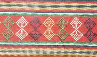 Antique Swedish Kilim, no: 348, size: 153*48cm.                          