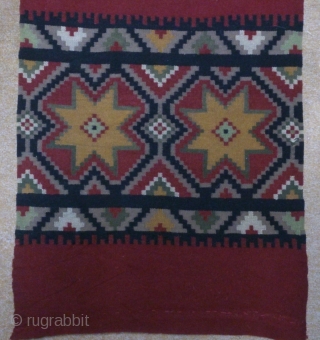 Antique Swedish Kilim, no: 247, size: 208*58cm, wall hangings.                        