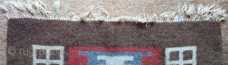 Antique Swedish Kilim, no: 368, size: 54*52cm.                          