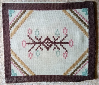 Antique cushion Swedish kilim, no: 371, size: 54*47cm.                         