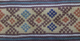 Antique cushion Swedish kilim, no: 302, size: 56*57cm.                         
