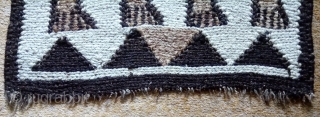 Antique Scandinavian kilim, no: 398, size: 61*50cm, lion pictorial design, wool on wool, wall hangings.                  