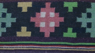 Antique Swedish Kilim, no: 248, size: 154*79cm.                          