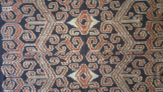 Antique traditional Ikat cotton, indonesia , no: 176, size: 98*54cm.                       