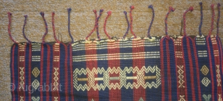 Antique traditional Ikat cotton, indonesia , no: 174, size: 145*40cm, pictorial design.                     