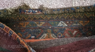 Afshar bag, wool on wool                            